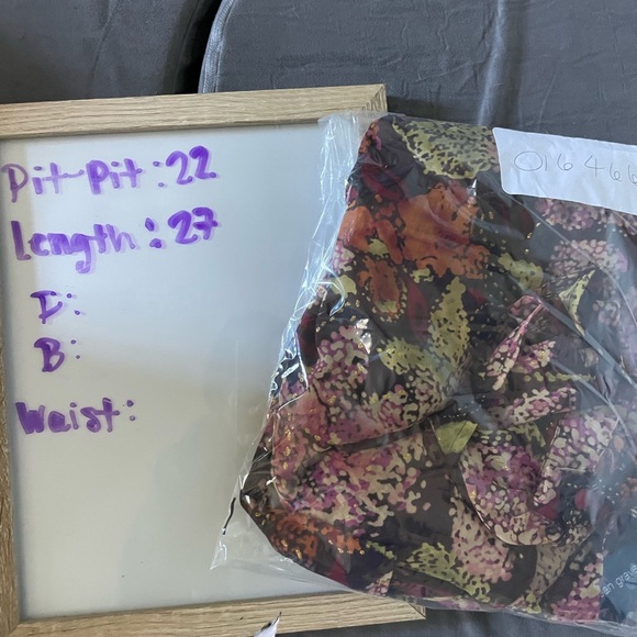 Susan Graver Multicolor Floral Sheer Blouse - Picture 4 of 4